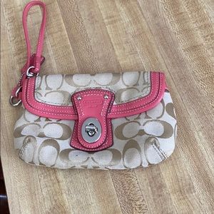 Coach wristlet